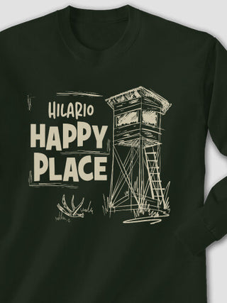 Hunting Happy Place : Printed Long Sleeves