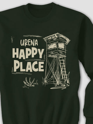 Hunting Happy Place : Printed Sweatshirts