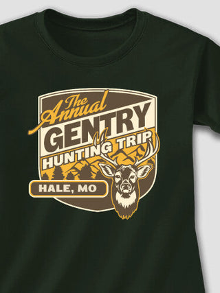Hunting Trip : Adult Ladies Fitted T-Shirt