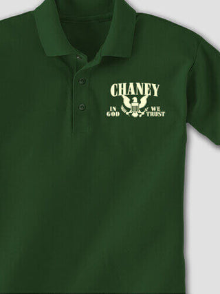 In God We Trust : Embroidered Polo Shirts