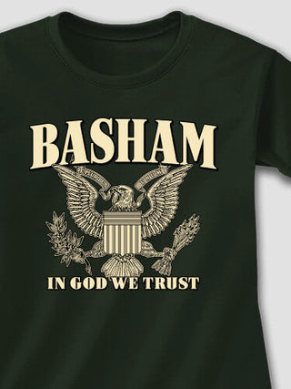 In God We Trust : Adult Ladies Fitted T-Shirt