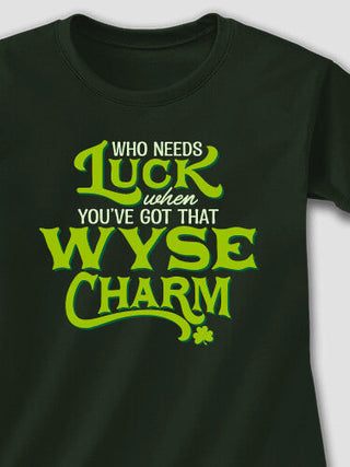 Irish Charm : Adult Ladies Fitted T-Shirt