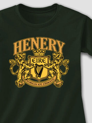 Irish Crest : Adult Ladies Fitted T-Shirt