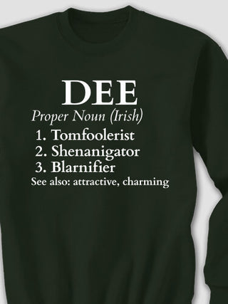 Irish Definition : Printed Sweatshirts