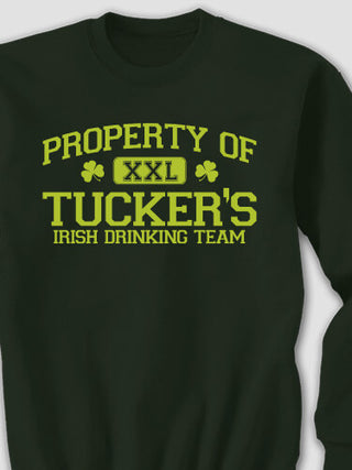 Irish Drinking Team : Printed Sweatshirts