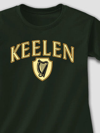 Irish Harp : Adult Ladies Fitted T-Shirt