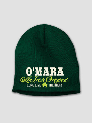 Irish Original : Embroidered Beanies