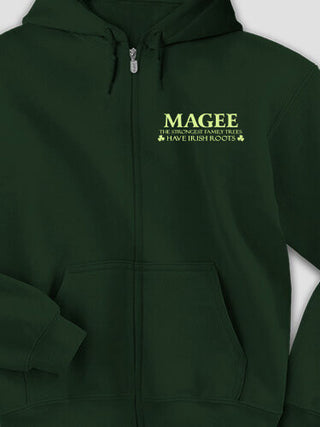 Irish Roots : Embroidered Zip Hoodies