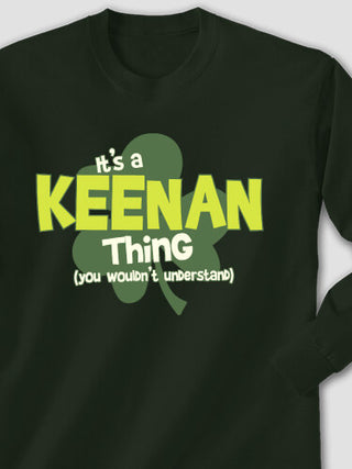 Irish Thing : Printed Long Sleeves