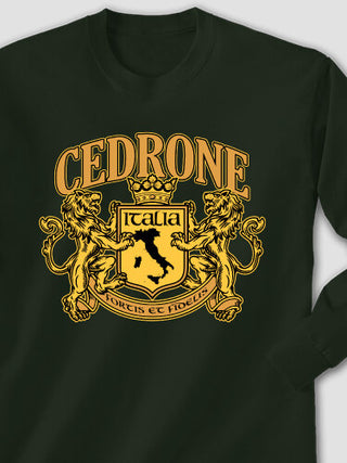 Italian Crest : Printed Long Sleeves