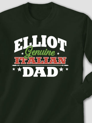 Italian Dad : Printed Long Sleeves