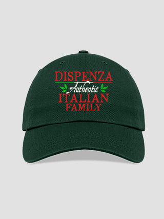 Italian Family : Embroidered Baseball Hats