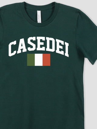 Italian Flag Varsity : Printed T-Shirts
