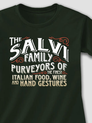 Italian Hand Gestures : Printed T-Shirts