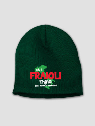 Italian Thing : Embroidered Beanies