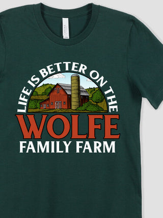Life Is Better Farm : Printed T-Shirts