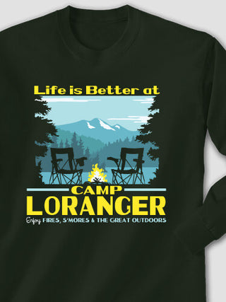Life Is Better : Printed Long Sleeves