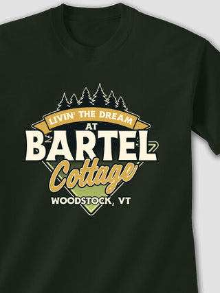Livin' The Dream Cottage : Printed T-Shirts