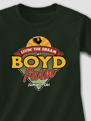 Livin' The Dream Farm : Printed T-Shirts