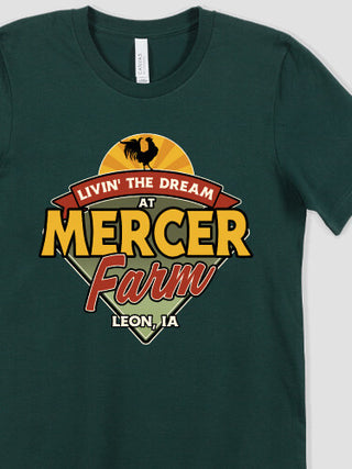 Livin' The Dream Farm : Printed T-Shirts