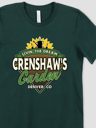 Livin' The Dream Garden : Printed T-Shirts