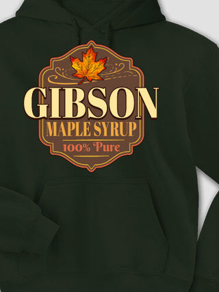 Maple Syrup : Printed Hoodies