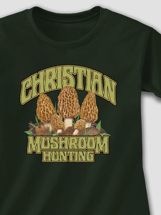 Mushroom Hunting : Printed T-Shirts