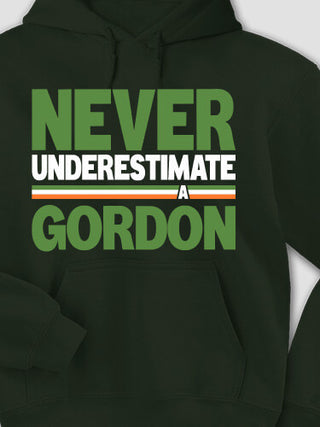 Never Underestimate Irish : Printed Hoodies