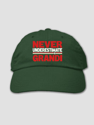 Never Underestimate Italian : Embroidered Baseball Hats