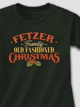 Old Fashioned Christmas : Printed T-Shirts