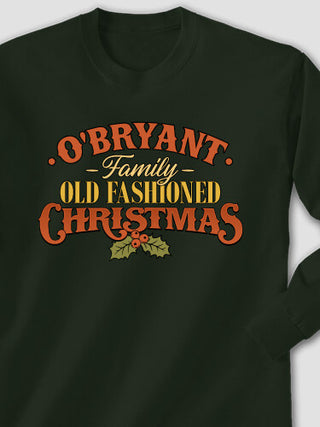 Old Fashioned Christmas : Printed Long Sleeves
