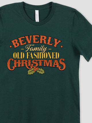 Old Fashioned Christmas : Printed T-Shirts