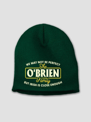 Perfectly Irish : Embroidered Beanies