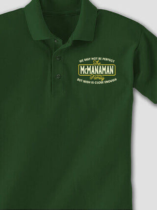 Perfectly Irish : Embroidered Polo Shirts