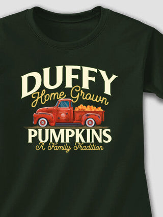 Pumpkins : Adult Ladies Fitted T-Shirt