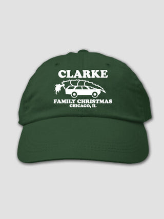 Retro Family Christmas : Embroidered Baseball Hats