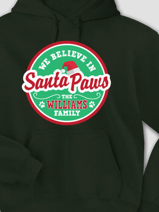 Santa Paws : Printed Hoodies