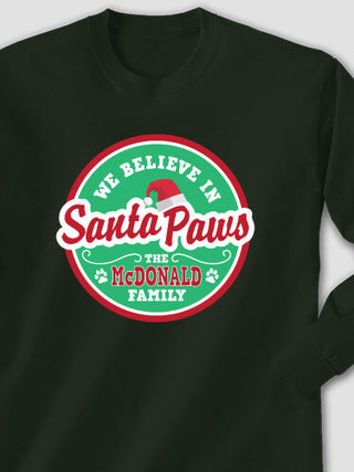 Santa Paws : Printed Long Sleeves