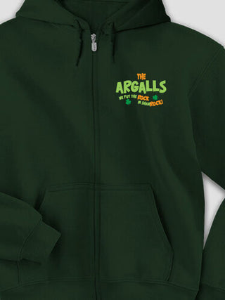 ShamROCK : Embroidered Zip Hoodies