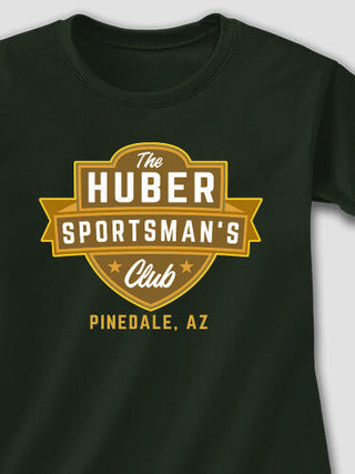 Sportsman's Club : Adult Ladies Fitted T-Shirt