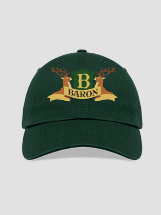 Stag Coat Of Arms : Embroidered Baseball Hats