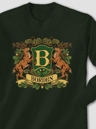 Stag Coat Of Arms : Printed Long Sleeves