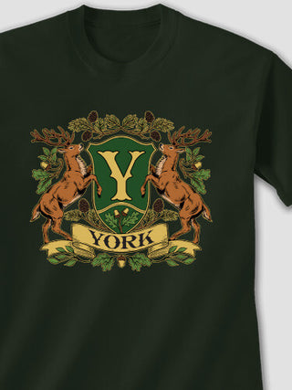 Stag Coat Of Arms : Printed T-Shirts
