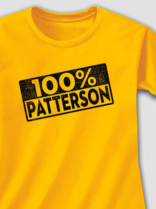 100 Percent : Adult Ladies Fitted T-Shirt