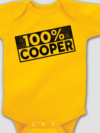 100 Percent : Printed Baby Bodysuits