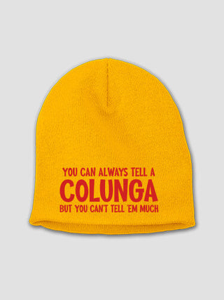 Can't Tell 'Em Much : Embroidered Beanies