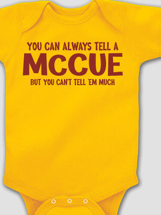Can't Tell 'Em Much : Printed Baby Bodysuits