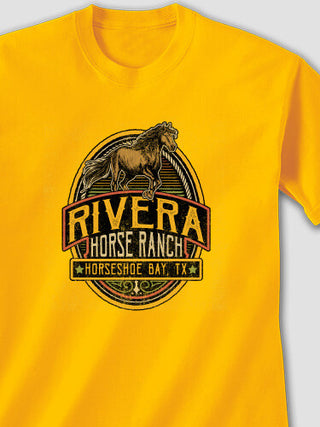 Classic Horse Ranch : Printed T-Shirts