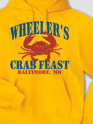 Crab Feast : Printed Hoodies