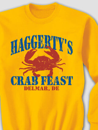 Crab Feast : Printed Sweatshirts